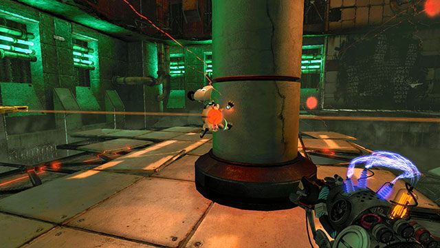 Twój przyjaciel, Newton. A w zasadzie nanoboty, które przyjęły jego postać... - Upgrade | Akt II | Magrunner Dark Pulse - Magrunner: Dark Pulse - poradnik do gry