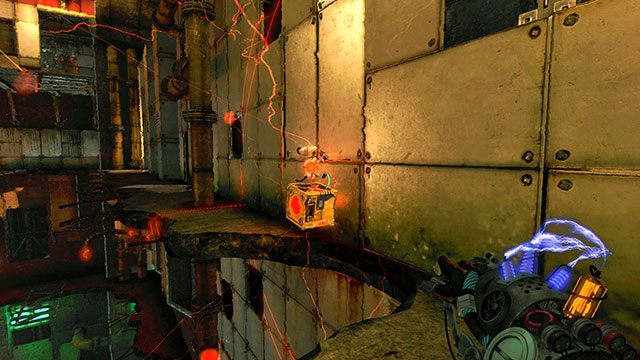 Po chwili dojdziesz do niewielkiej dziury - Upgrade | Akt II | Magrunner Dark Pulse - Magrunner: Dark Pulse - poradnik do gry