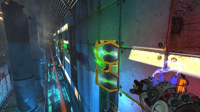 Zdążyć nie jest trudno, jeśli tylko wyczekasz dobrego momentu na zmianę ładunku - Long Shot | Akt II | Magrunner Dark Pulse - Magrunner: Dark Pulse - poradnik do gry