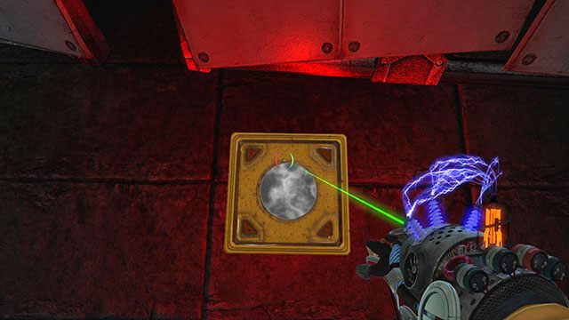 Możesz spróbować złapać kostkę w locie, chodź nie jest to łatwe - Long Shot | Akt II | Magrunner Dark Pulse - Magrunner: Dark Pulse - poradnik do gry