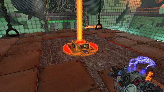 Pamiętaj o zabraniu kostki - Ruptured | Akt II | Magrunner Dark Pulse - Magrunner: Dark Pulse - poradnik do gry