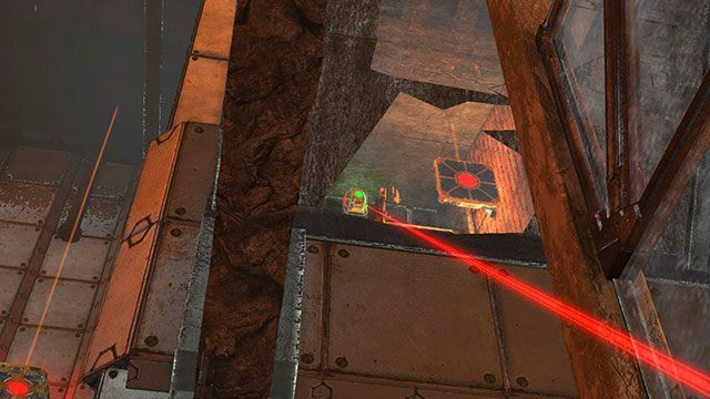 Po wylądowaniu, przejdź w stronę zbrojonego szkła ze znajdującą się za nią wieżyczką - Intersection | Akt II | Magrunner Dark Pulse - Magrunner: Dark Pulse - poradnik do gry