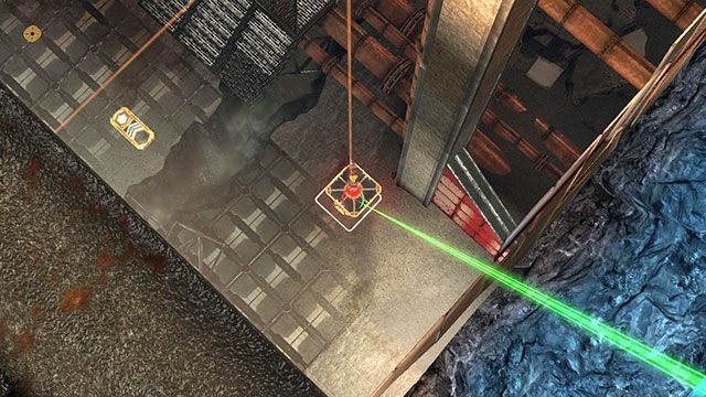 Ty celujesz w wieżyczkę, a wieżyczka w Ciebie. - Proving Grounds | Akt II | Magrunner Dark Pulse - Magrunner: Dark Pulse - poradnik do gry