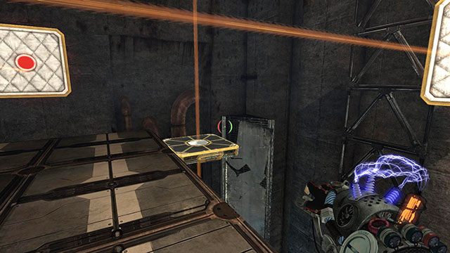 Ściany muszę zatrzymać się dokładnie na przyciskach - Proving Grounds | Akt II | Magrunner Dark Pulse - Magrunner: Dark Pulse - poradnik do gry