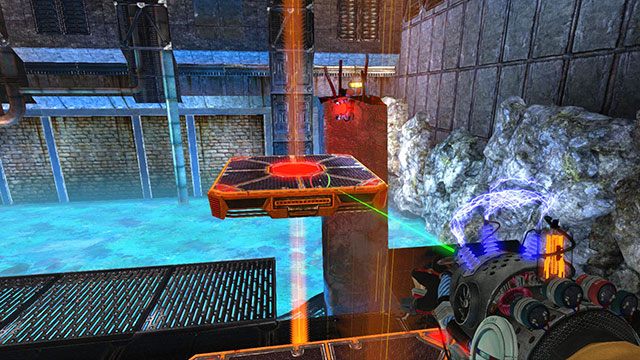 Niestety kolumna jest zbyt krótka, by podciągnąć się na wymagany pułap - Crossroads | Akt II | Magrunner Dark Pulse - Magrunner: Dark Pulse - poradnik do gry