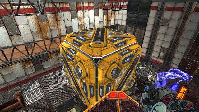 Przy tym hipersześcianie, skorzystasz tylko z jego górnej ściany - Crossroads | Akt II | Magrunner Dark Pulse - Magrunner: Dark Pulse - poradnik do gry