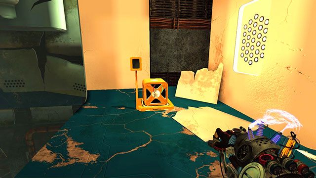 Jeśli później stracisz w jakiś sposób kostkę, będziesz się musiał wracać na sam dół - Reboot | Akt II | Magrunner Dark Pulse - Magrunner: Dark Pulse - poradnik do gry