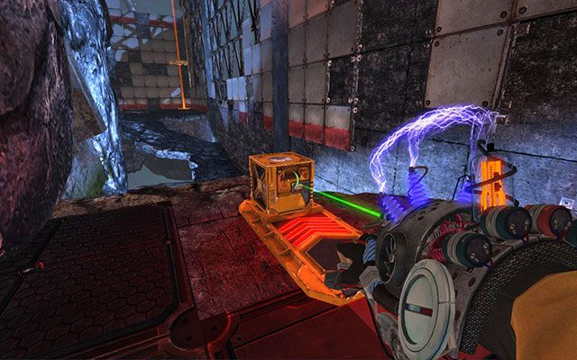 Możesz również pobiec, jeśli odpowiednio wcześniej przygotujesz platformę - From Beyond | Akt III | Magrunner Dark Pulse - Magrunner: Dark Pulse - poradnik do gry