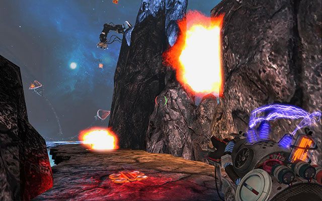 Pierwsze wybuchowe kostki dobiją potwora - From Beyond | Akt III | Magrunner Dark Pulse - Magrunner: Dark Pulse - poradnik do gry