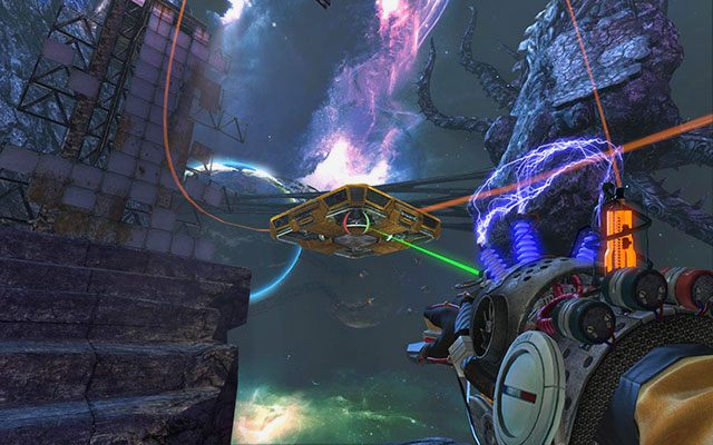 Ta platforma pomoże nam w szybkim ukończeniu poziomu - Mi-Go Gateway | Akt III | Magrunner Dark Pulse - Magrunner: Dark Pulse - poradnik do gry