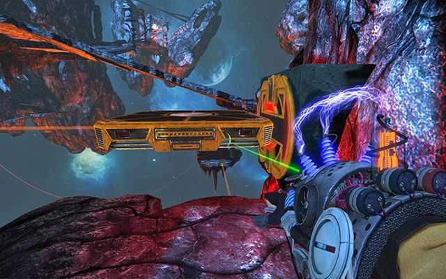 Jedyny bezpieczny transport, to platformy - Dark Young | Akt III | Magrunner Dark Pulse - Magrunner: Dark Pulse - poradnik do gry