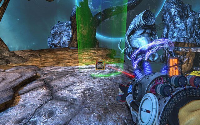 Upewnij się, że wylądujesz po lewej stronie, patrząc na hipersześcian - Starspawn | Akt III | Magrunner Dark Pulse - Magrunner: Dark Pulse - poradnik do gry