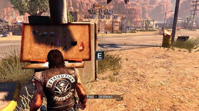 Miejsce wybierania misji - Rozdział 3 - Dead End | Rozdział 2 - Anvil i 3 - Dead End - Ride to Hell: Retribution - poradnik do gry