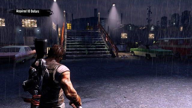 Parking elektrowni - Podążaj za Cookiem | Rozdział 4 - Cook | Ride to Hell Retribution - Ride to Hell: Retribution - poradnik do gry