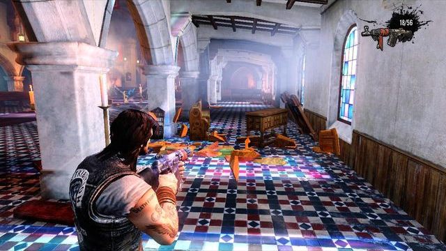 Demolka w kościele - Pojedynek w kościele | Rozdział 8 - King Dick | Ride to Hell Retribution - Ride to Hell: Retribution - poradnik do gry