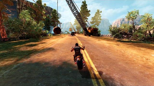 Dźwigi na drodze - Zbliżając się do wielkiego finału | Rozdział 11 - Caesar - Ride to Hell: Retribution - poradnik do gry