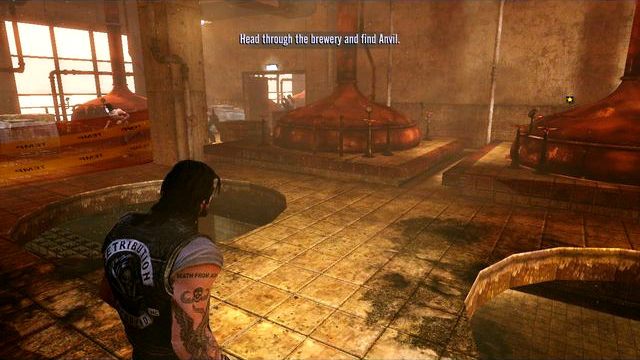 Kolejna karta znajduje się w pokazanej na obrazku hali - Rozdział 2 | Karty kolekcjonerskie | Ride to Hell Retribution - Ride to Hell: Retribution - poradnik do gry