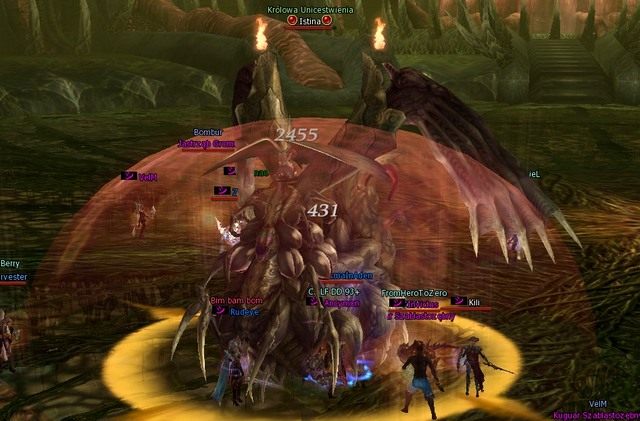 Istina - Jeden z najsilniejszych bossów w grze. - Zdobywanie doświadczenia - Lineage II: Goddess of Destruction - poradnik dla początkujących