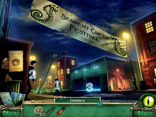 Na głównej ulicy poznamy burmistrza Alistera Braminusa [1] - Ulice miasteczka | Solucja 9 Poszlak Tajemnica Serpent Creek - 9 Poszlak: Tajemnica Serpent Creek - poradnik do gry