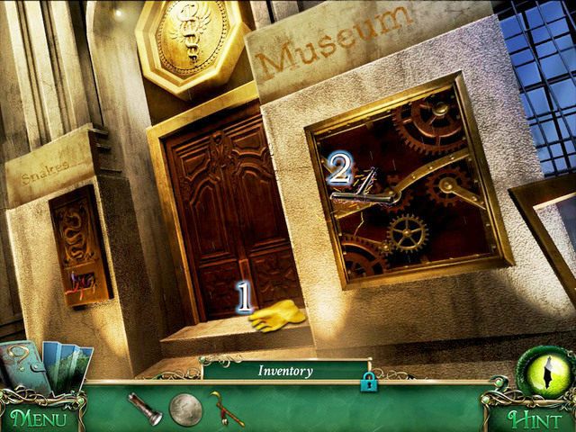 Podchodzimy do okna i używamy Ritual sickle na drabinie - Muzeum | Solucja 9 Poszlak Tajemnica Serpent Creek - 9 Poszlak: Tajemnica Serpent Creek - poradnik do gry