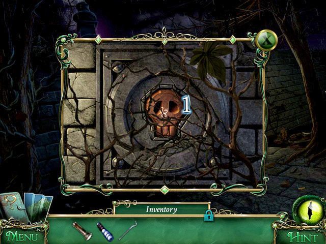 Po prawej stronie pojawi się Little skull [1], którą zabieramy - Cmentarz | Solucja 9 Poszlak Tajemnica Serpent Creek - 9 Poszlak: Tajemnica Serpent Creek - poradnik do gry