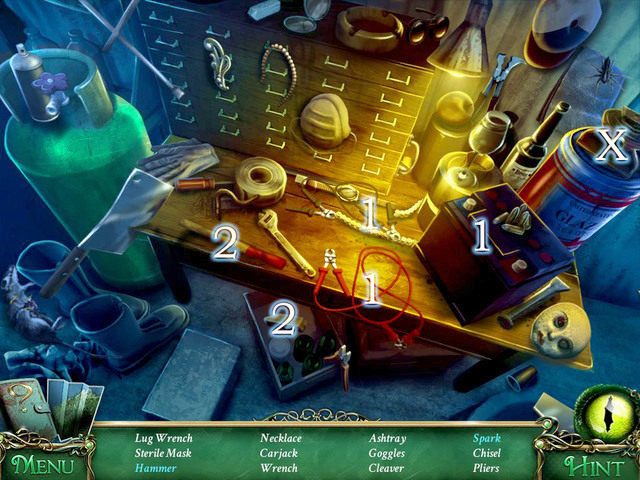 Przedmiot kluczowy [X] - Carjack - Sceny z ukrytymi obiektami (hidden-object) | Znajdźki i łamigłówki - 9 Poszlak: Tajemnica Serpent Creek - poradnik do gry