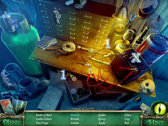 Przedmiot kluczowy [X] - Ammo - Sceny z ukrytymi obiektami (hidden-object) | Znajdźki i łamigłówki - 9 Poszlak: Tajemnica Serpent Creek - poradnik do gry