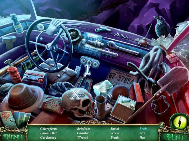 Przedmiot kluczowy [X] - Screw - Sceny z ukrytymi obiektami (hidden-object) | Znajdźki i łamigłówki - 9 Poszlak: Tajemnica Serpent Creek - poradnik do gry