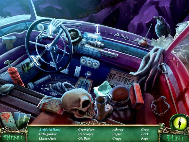 Przedmiot kluczowy [X] - Green horn - Sceny z ukrytymi obiektami (hidden-object) | Znajdźki i łamigłówki - 9 Poszlak: Tajemnica Serpent Creek - poradnik do gry