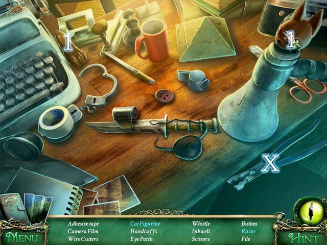 Przedmiot kluczowy [X] - Wire cutters - Sceny z ukrytymi obiektami (hidden-object) | Znajdźki i łamigłówki - 9 Poszlak: Tajemnica Serpent Creek - poradnik do gry