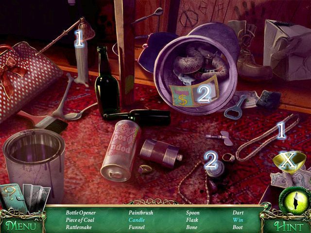 Przedmiot kluczowy [X] - Funnel - Sceny z ukrytymi obiektami (hidden-object) | Znajdźki i łamigłówki - 9 Poszlak: Tajemnica Serpent Creek - poradnik do gry