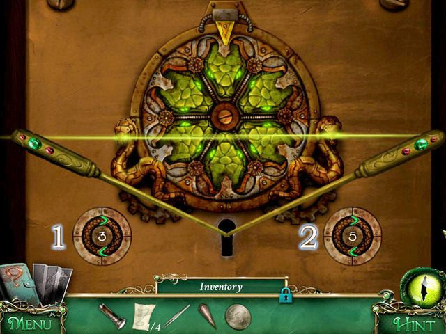 By rozpocząć zagadkę, używamy Gold Lockpicks na drzwiach - Zagadki | Znajdźki i łamigłówki 9 Poszlak Tajemnica Serpent Creek - 9 Poszlak: Tajemnica Serpent Creek - poradnik do gry