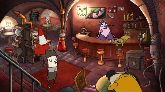 Bar i jego właścicielka - Poradnik do gry - Część pierwsza | The Inner World - The Inner World - poradnik do gry