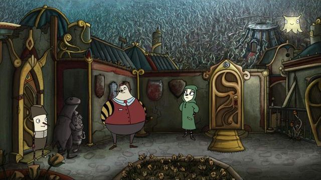 Steve na dziedzińcu - Część czwarta | The Inner World - The Inner World - poradnik do gry