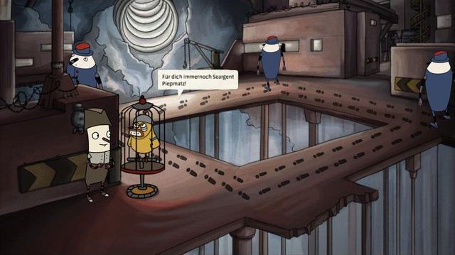 Kanarek na stanowisku - Część piąta | The Inner World - The Inner World - poradnik do gry