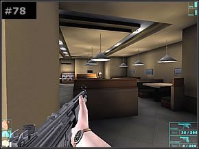 Znajdziesz się w kuchni, gdzie należy wykończyć kolejną dwójkę [#79] - Misja 09 - Plain The Hero - Die Hard: Nakatomi Plaza - poradnik do gry