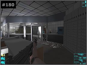 Przeładuj broń i skieruj się do drzwi, którymi tutaj wszedłeś - Misja 20 - Bill Clay - Die Hard: Nakatomi Plaza - poradnik do gry