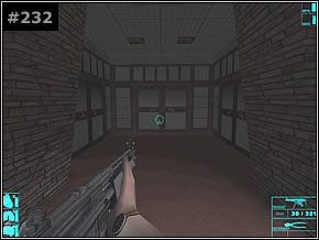 Otwórz te z prawej i w nowym holu załatw dwóch wojaków - Misja 28 - Just Like Saigon - Die Hard: Nakatomi Plaza - poradnik do gry