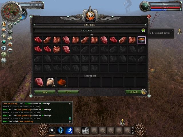 Cooking, czyli robienie jedzenia - Rozwój Bohatera | Legends Of Dawn - Legends Of Dawn - poradnik do gry