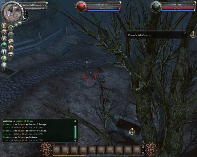 Walka z bandytami na cmentarzu - Questy | Kordens Fall (miasto i okolice) | Legends Of Dawn - Legends Of Dawn - poradnik do gry