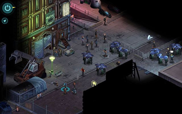 Na takie tłumy może pozwolić sobie gra - Towards Brotherhood | Opis przejścia Shadowrun Returns - Shadowrun Returns - poradnik do gry