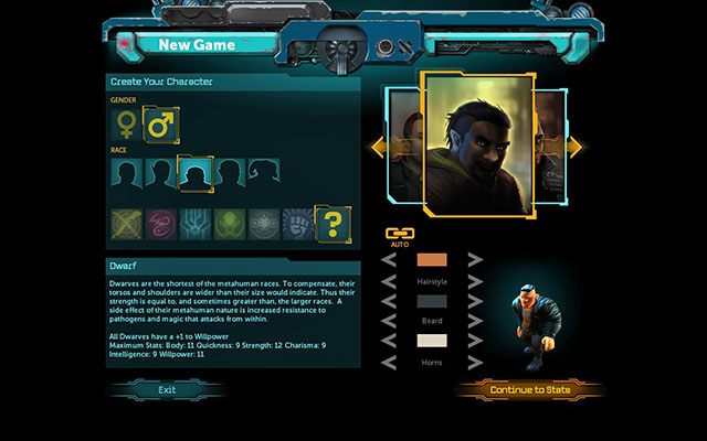 Opis: Najniższa z ras - Rasy | Postać w Shadowrun Returns - Shadowrun Returns - poradnik do gry
