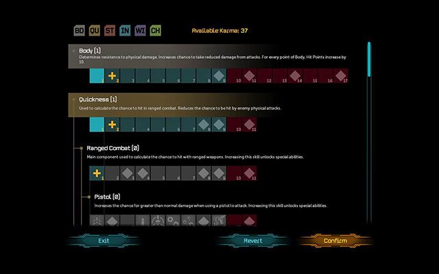 Zasada ich działania jest prosta - Atrybuty | Postać w Shadowrun Returns - Shadowrun Returns - poradnik do gry