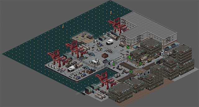 1 - The South Seattle Docks | Opis przejścia Shadowrun Returns - Shadowrun Returns - poradnik do gry