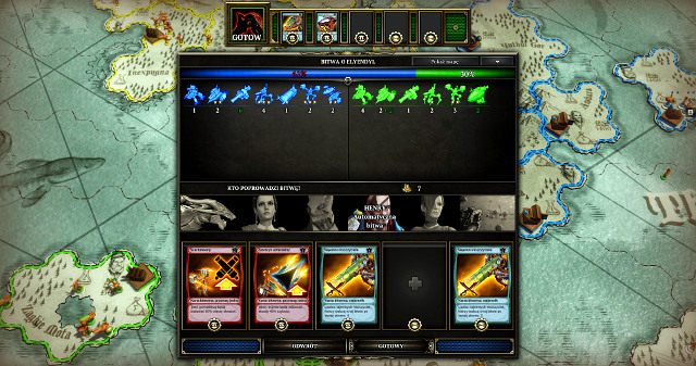 Na tym etapie, decydujesz, czy sam rozegrasz bitwę, czy może dowodzić ma któryś z generałów, lub armia ma pozostać bez dowódcy - Podstawy | Faza Bitwy | Divinity Dragon Commander - Divinity: Dragon Commander - poradnik do gry