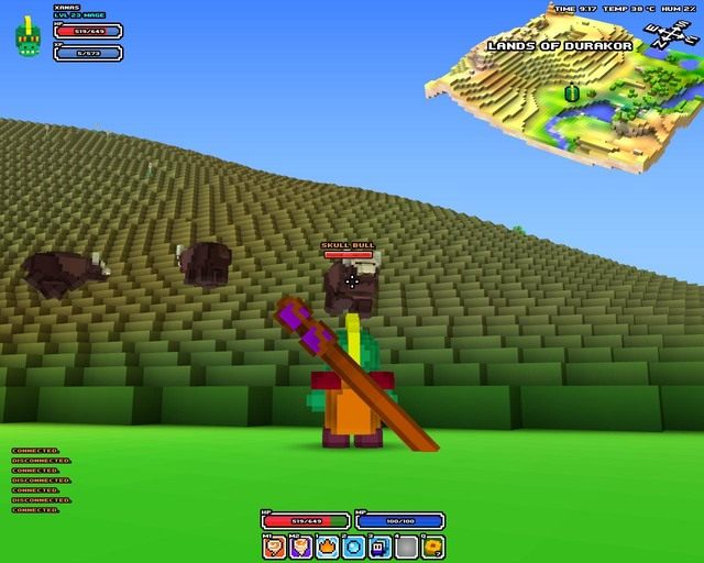 Przeciwnik o skali wyzwania Pomarańczowy - Typy przeciwników | Podstawy rozgrywki Cube World - Cube World - poradnik do gry