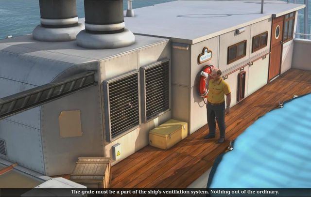 Górny pokład - Morderstwo na morzu | Rozdział 2 - Wenecja i podróż - The Raven: Legacy of a Master Thief - poradnik do gry