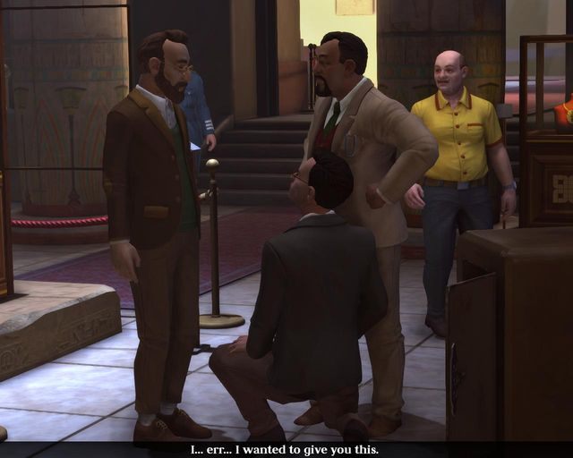 Profesor zaskakuje wszystkich - Muzeum | Rozdział 4 - Kair | The Raven Legacy of a Master Thief - The Raven: Legacy of a Master Thief - poradnik do gry