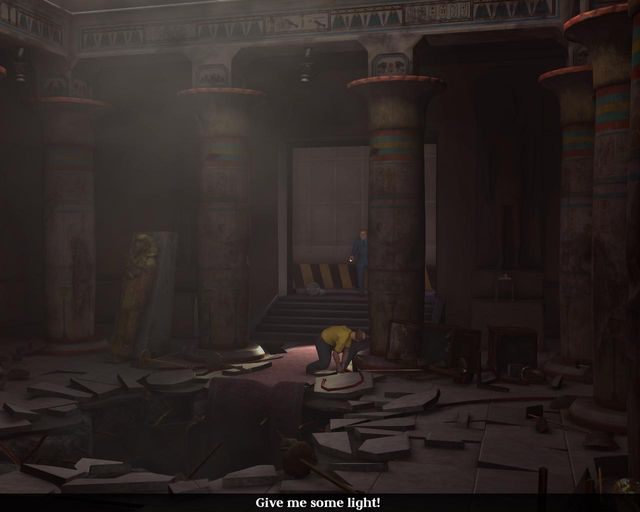 Oględziny sali po eksplozji - Muzeum | Rozdział 4 - Kair | The Raven Legacy of a Master Thief - The Raven: Legacy of a Master Thief - poradnik do gry