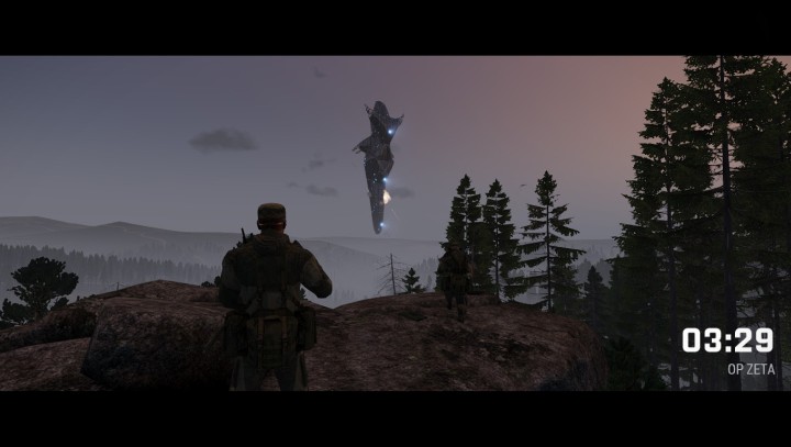 Startujemy z wyposażeniem, jakie zdobyliśmy w ostatniej misji (drona Mini-UGV zastępuje plecak) - Misja 6 - Epilog Eliminacji (Elimination Coda) | ArmA 3 Contact - Arma III - poradnik do gry